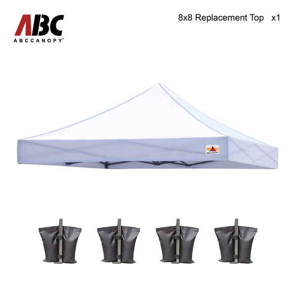 8 x 8 canopy replacement cover best sale