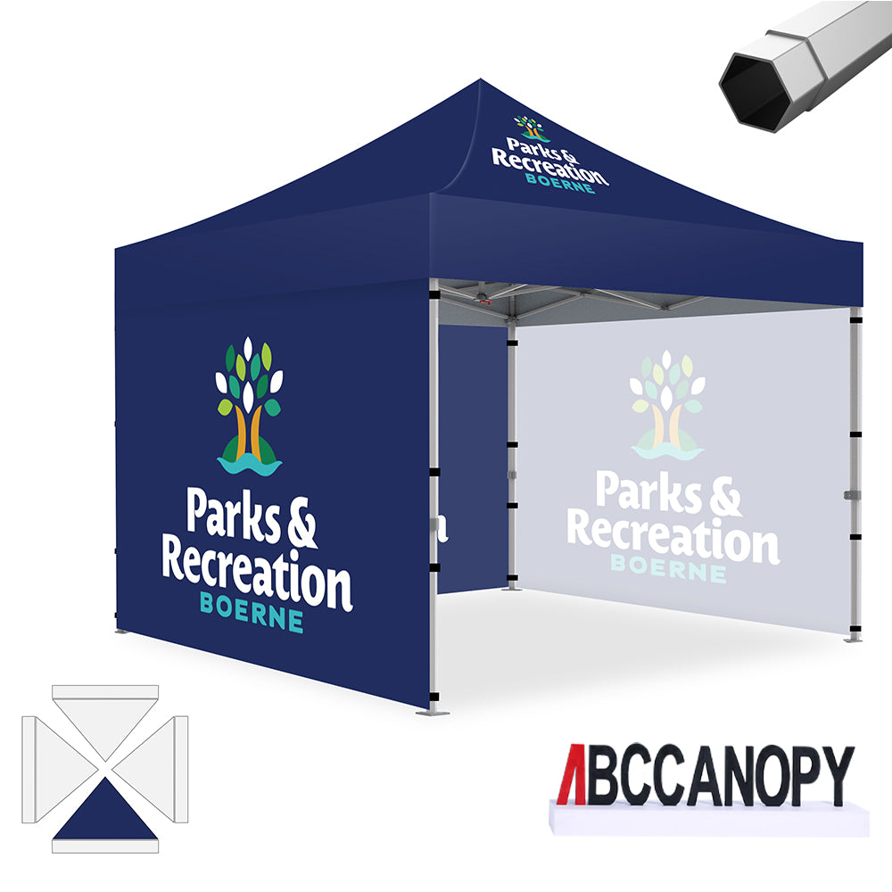 ABCCANOPY S2 Premium Heavy Duty Pop Up 10x10/10x15/10x20 Custom Canopy Tent