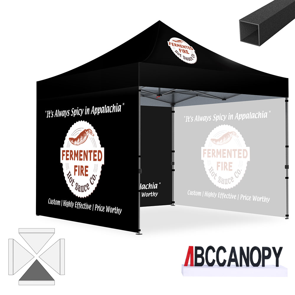 ABCCANOPY S1 Commercial Durable Easy Pop Up 10x10/10x15/10x20 Custom Personalized Canopy Tent