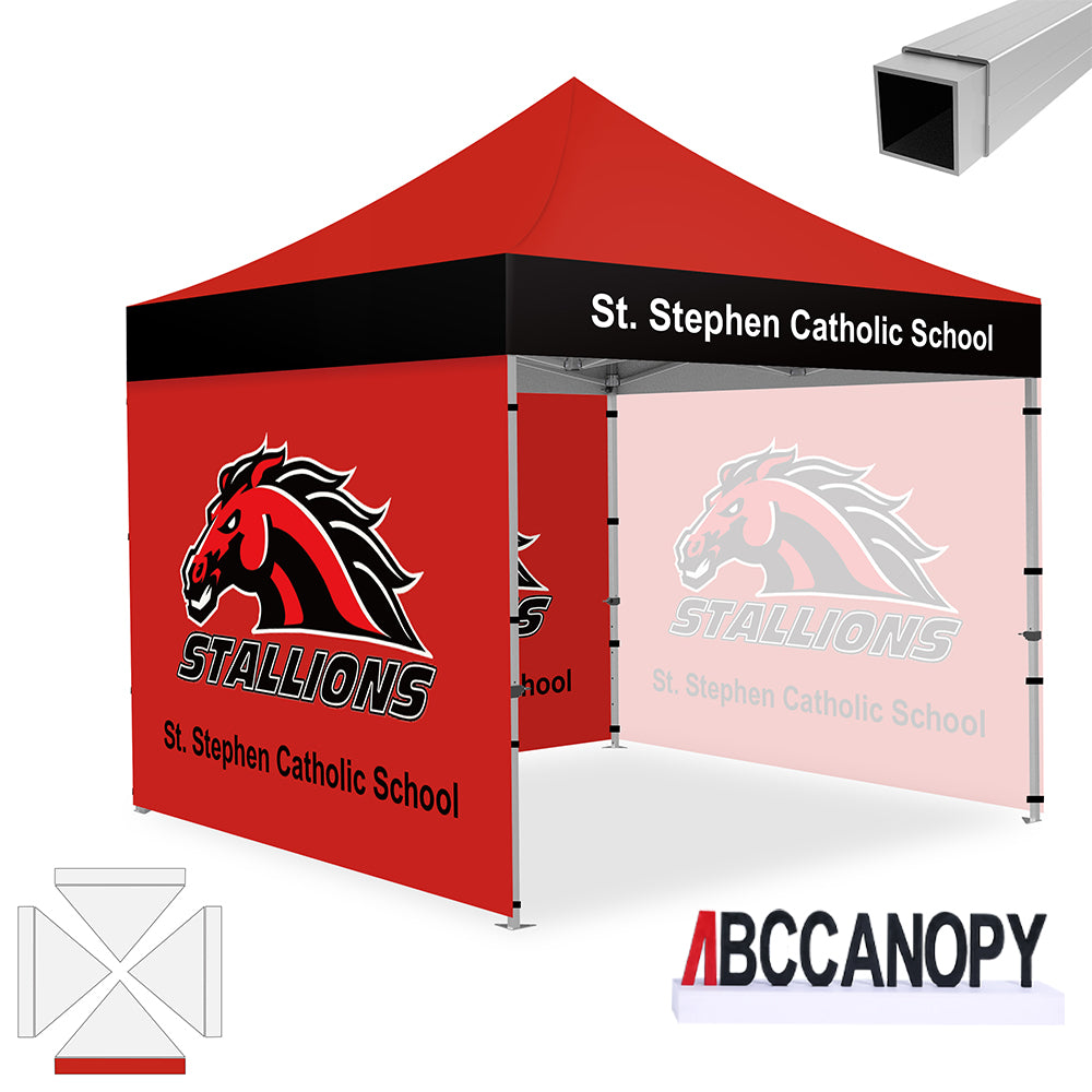 ABCCANOPY Custom Canopy Tent 10x10/10x15/10x20 Aluminum Pop Up Shelter (S3 Professional)