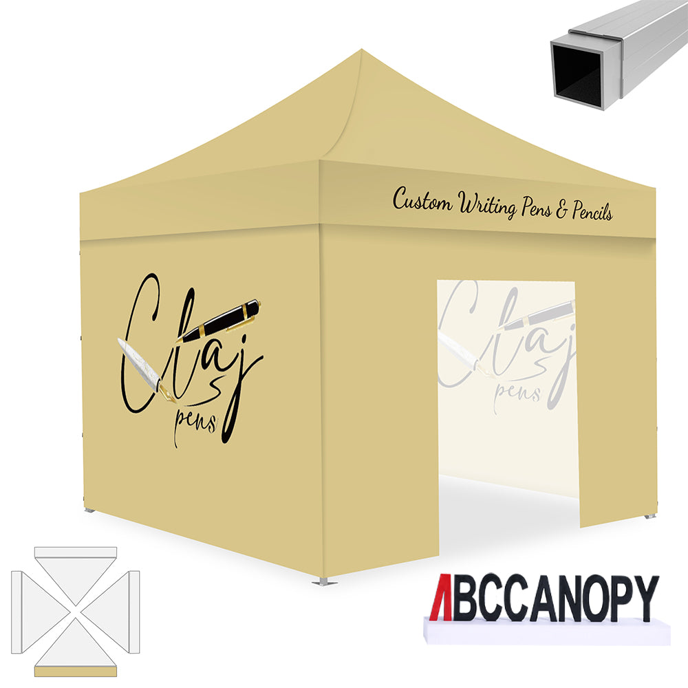 ABCCANOPY Custom Canopy Tent 10x10/10x15/10x20 Aluminum Pop Up Shelter (S3 Professional)