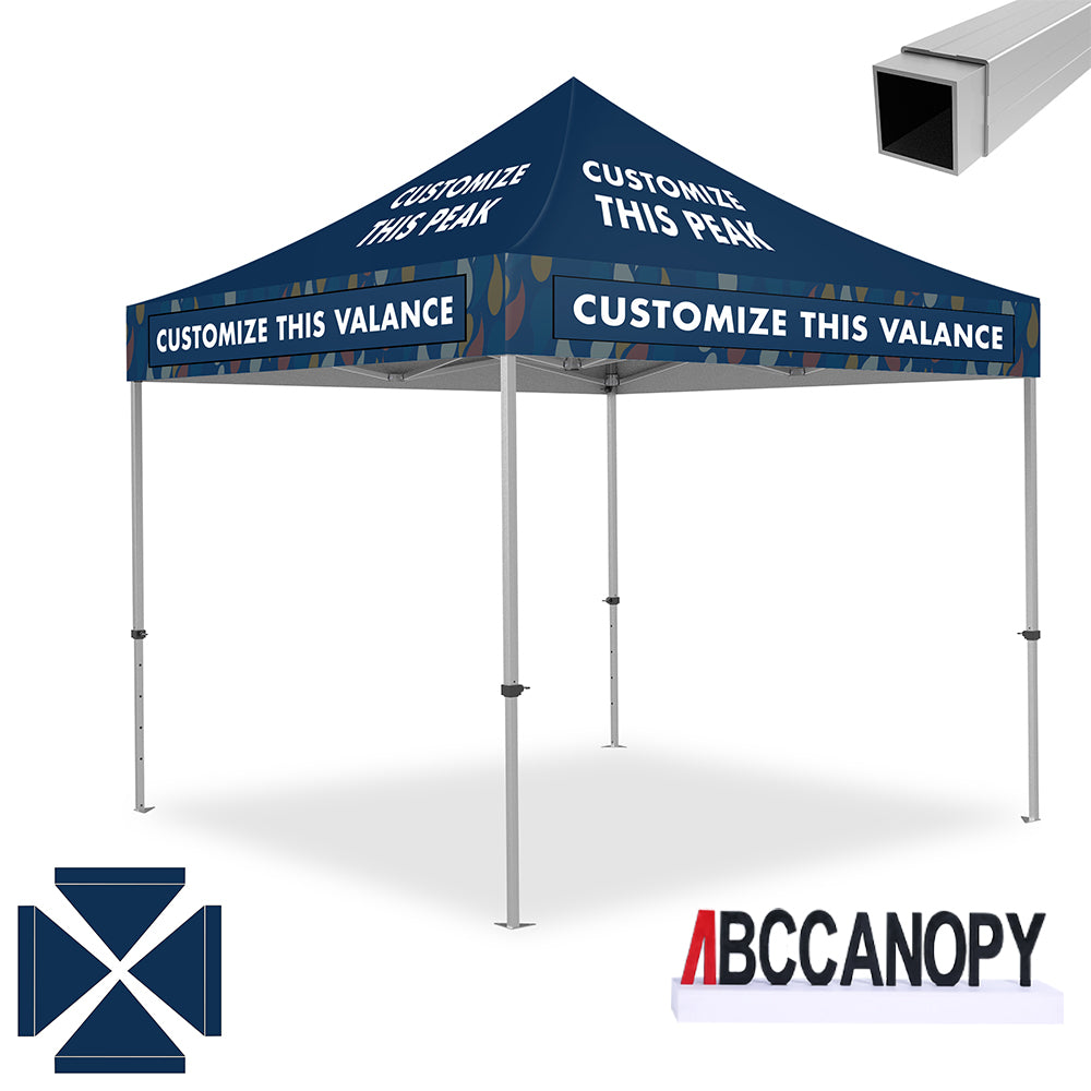 ABCCANOPY Custom Canopy Tent 10x10/10x15/10x20 Aluminum Pop Up Shelter (S3 Professional)