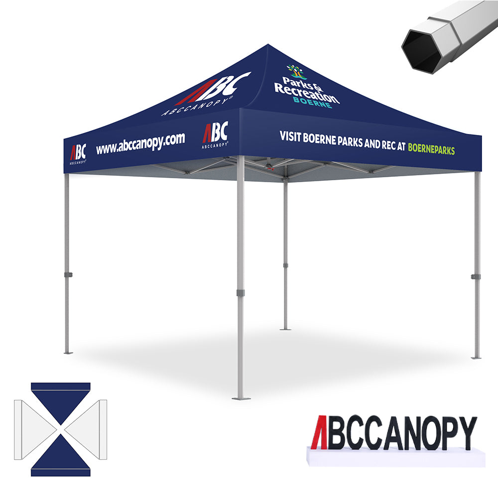 ABCCANOPY S1 S2 Premium 10x10/10x15/10x20 Custom Canopy (Brand Union)