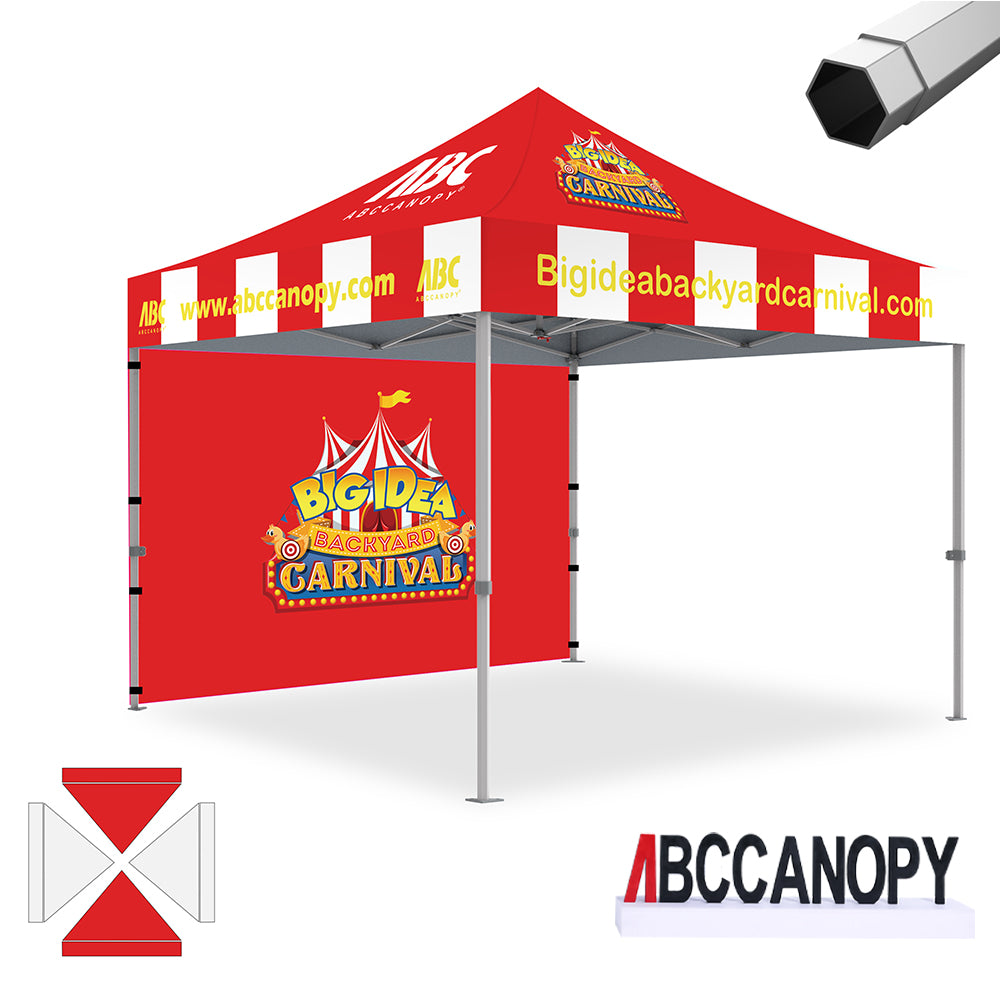 ABCCANOPY S1 S2 Premium 10x10/10x15/10x20 Custom Canopy (Brand Union)