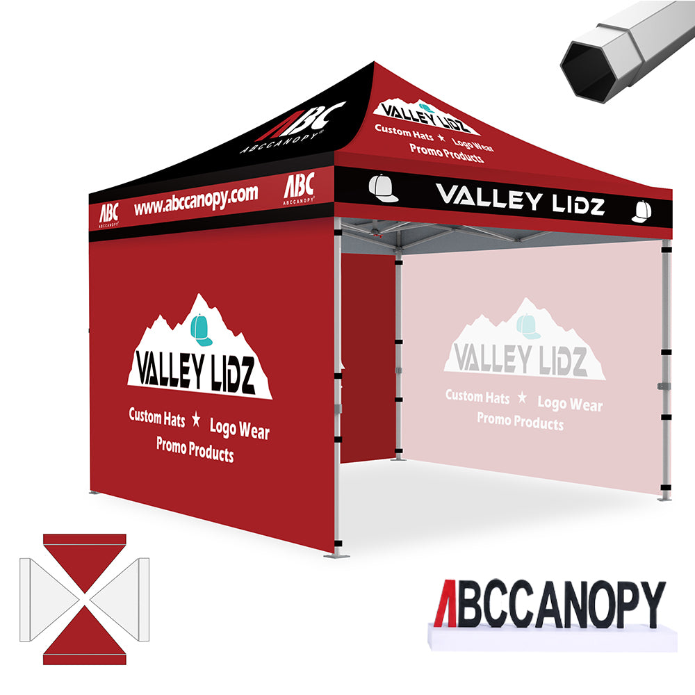 ABCCANOPY S1 S2 Premium 10x10/10x15/10x20 Custom Canopy (Brand Union)