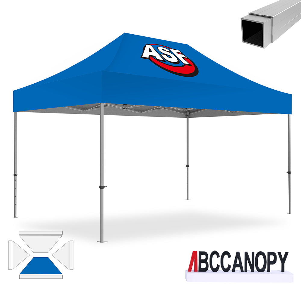 ABCCANOPY Custom Canopy Tent 10x10/10x15/10x20 Aluminum Pop Up Shelter (S3 Professional)