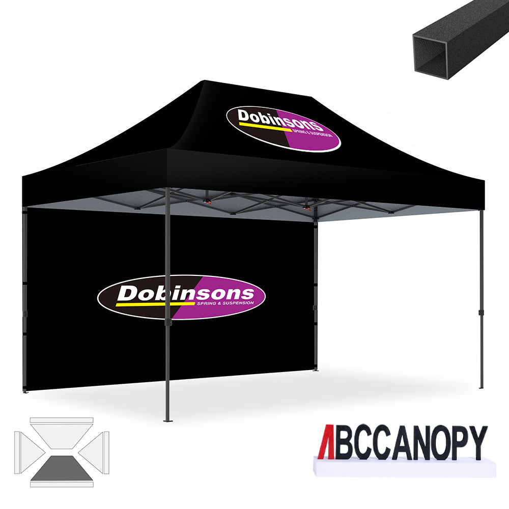 ABCCANOPY S1 Commercial Durable Easy Pop Up 10x10/10x15/10x20 Custom Personalized Canopy Tent