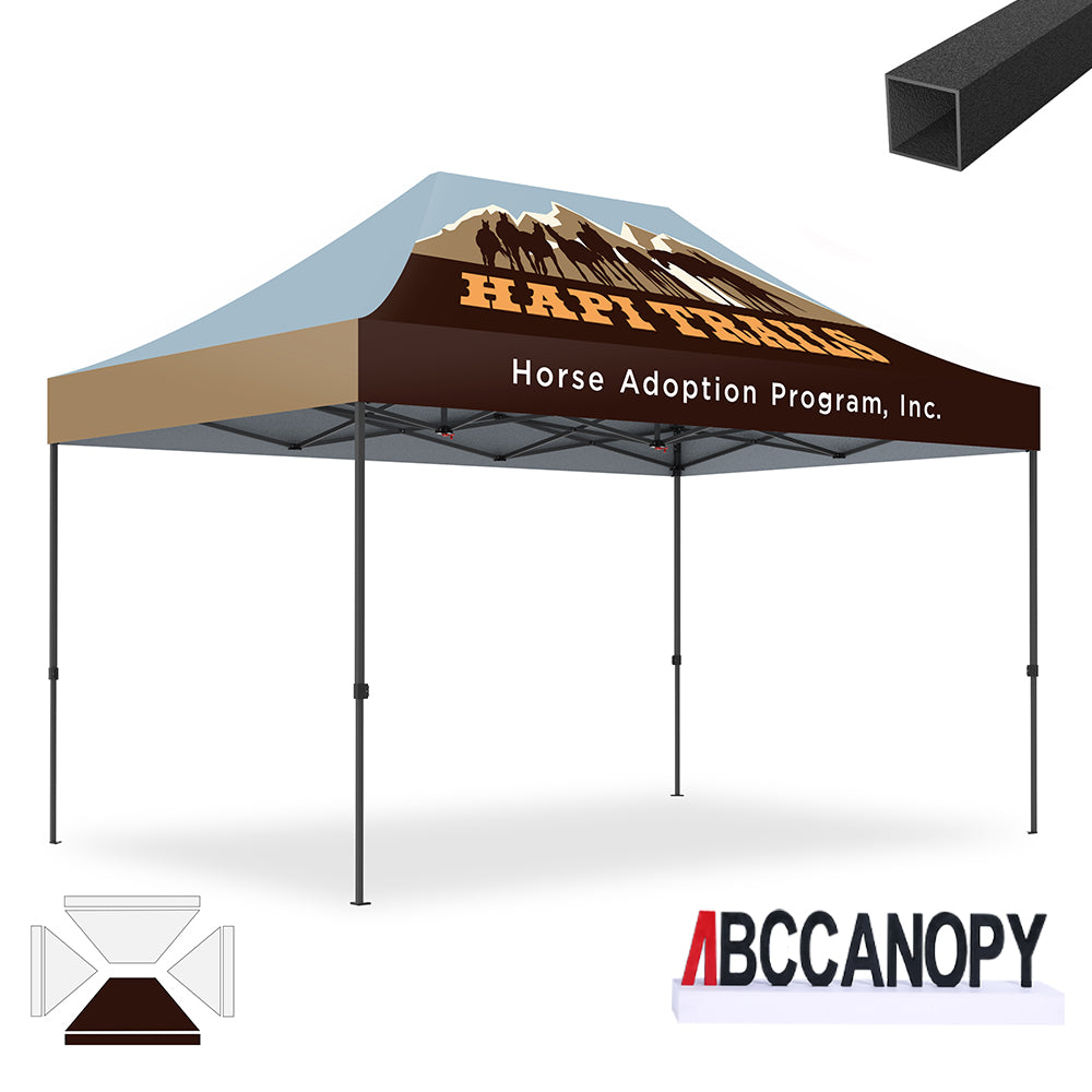 ABCCANOPY S1 Commercial Durable Easy Pop Up 10x10/10x15/10x20 Custom Personalized Canopy Tent