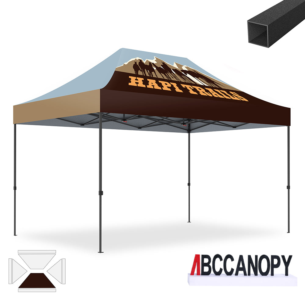 ABCCANOPY S1 Commercial Durable Easy Pop Up 10x10/10x15/10x20 Custom Personalized Canopy Tent