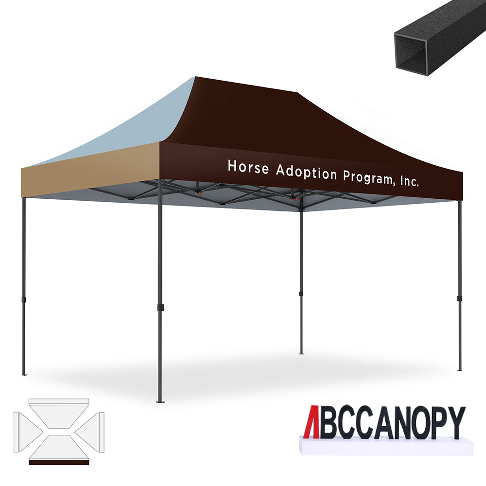 ABCCANOPY S1 Commercial Durable Easy Pop Up 10x10/10x15/10x20 Custom Personalized Canopy Tent