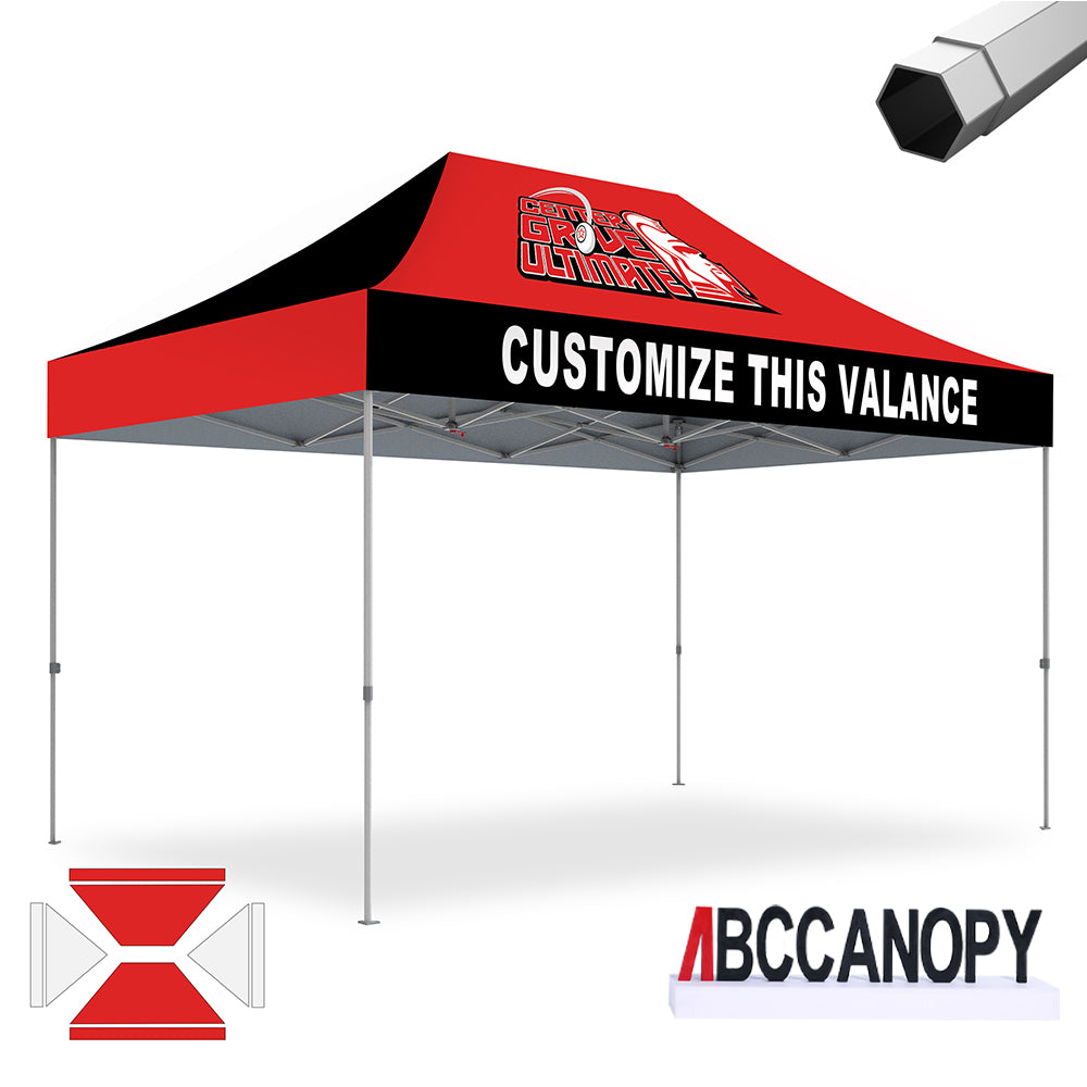 ABCCANOPY S2 Premium 10x10/10x15/10x20 Custom Canopy (Brand Union)