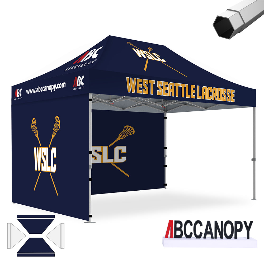 ABCCANOPY S1 S2 Premium 10x10/10x15/10x20 Custom Canopy (Brand Union)