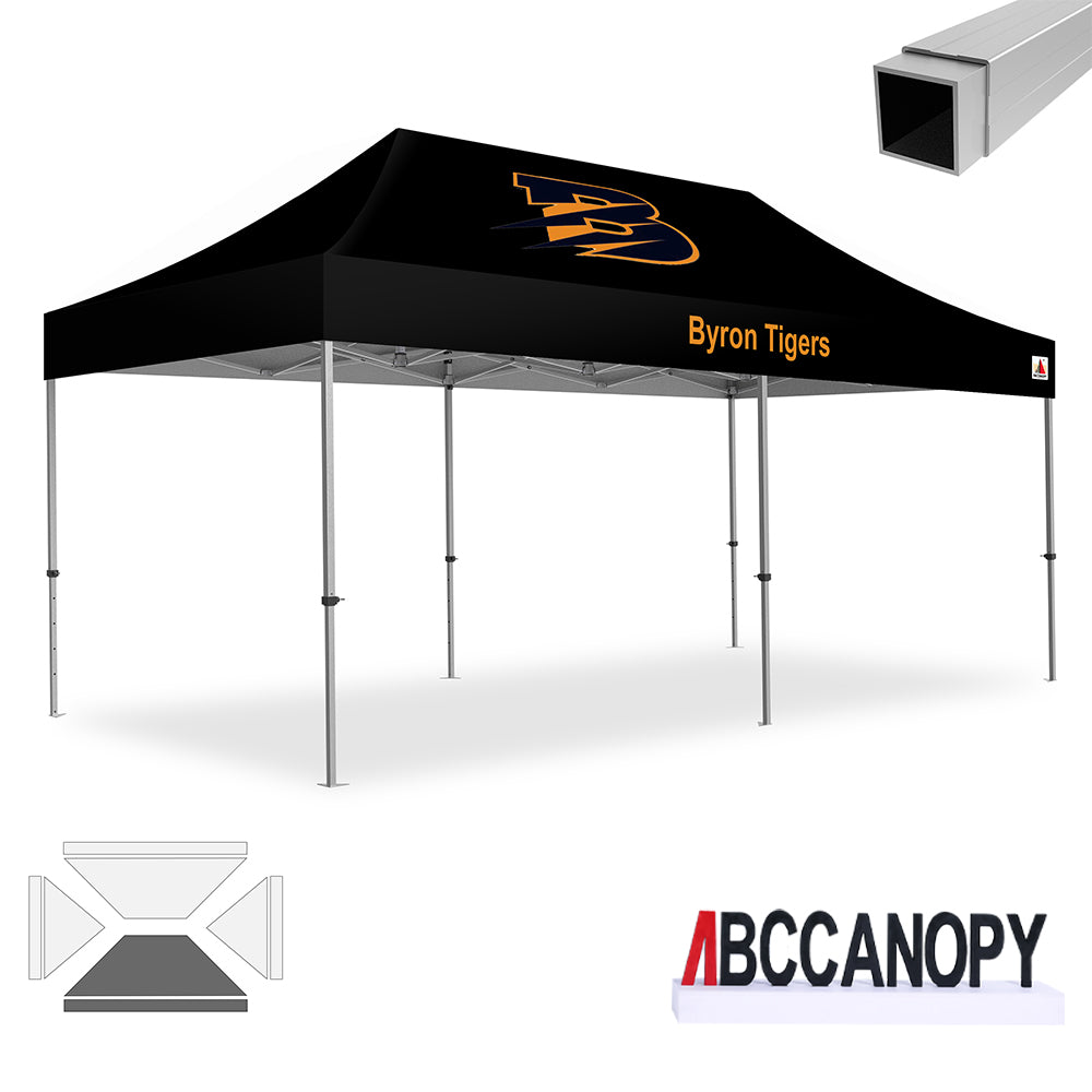 ABCCANOPY Custom Canopy Tent 10x10/10x15/10x20 Aluminum Pop Up Shelter (S3 Professional)