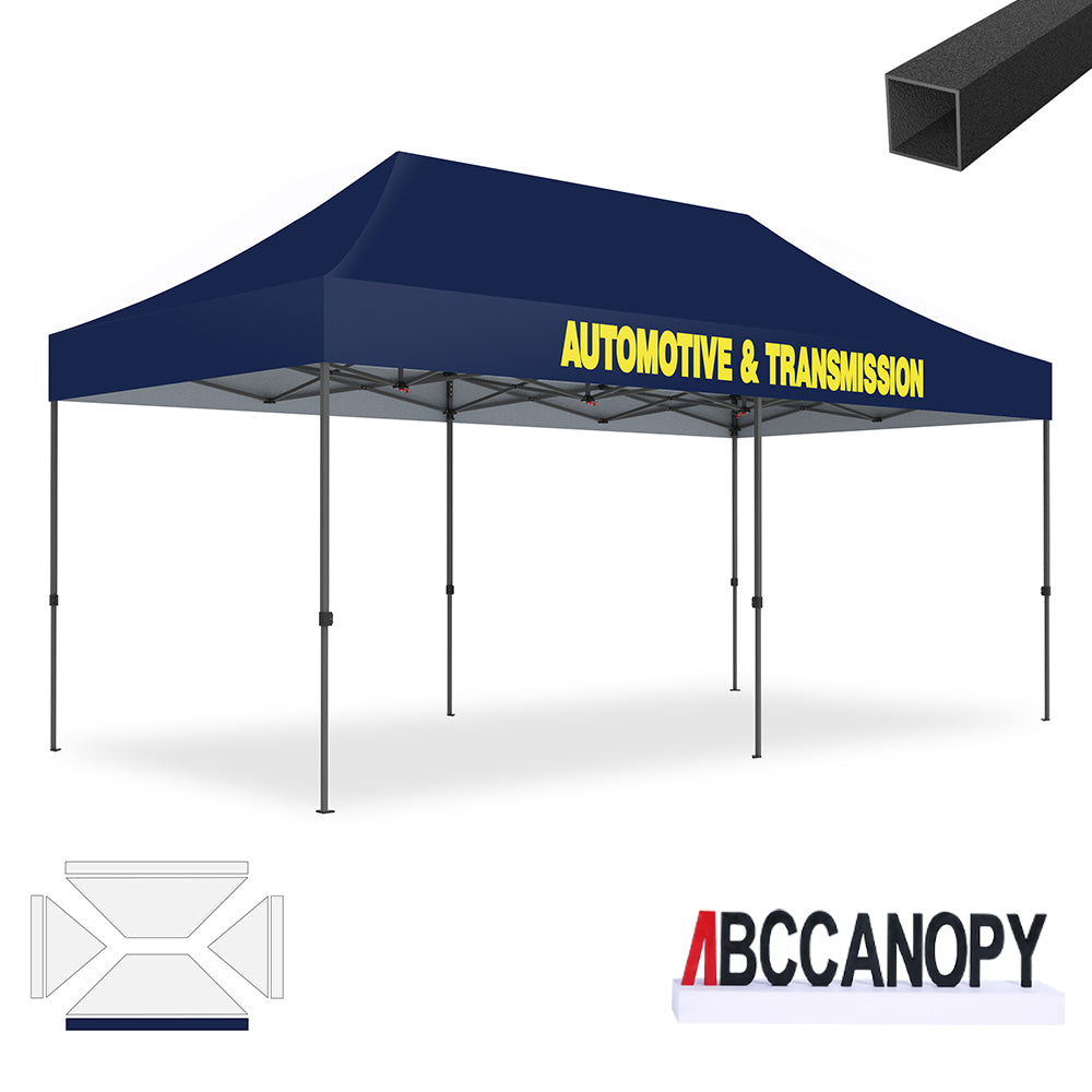 ABCCANOPY S1 Commercial Durable Easy Pop Up 10x10/10x15/10x20 Custom Personalized Canopy Tent