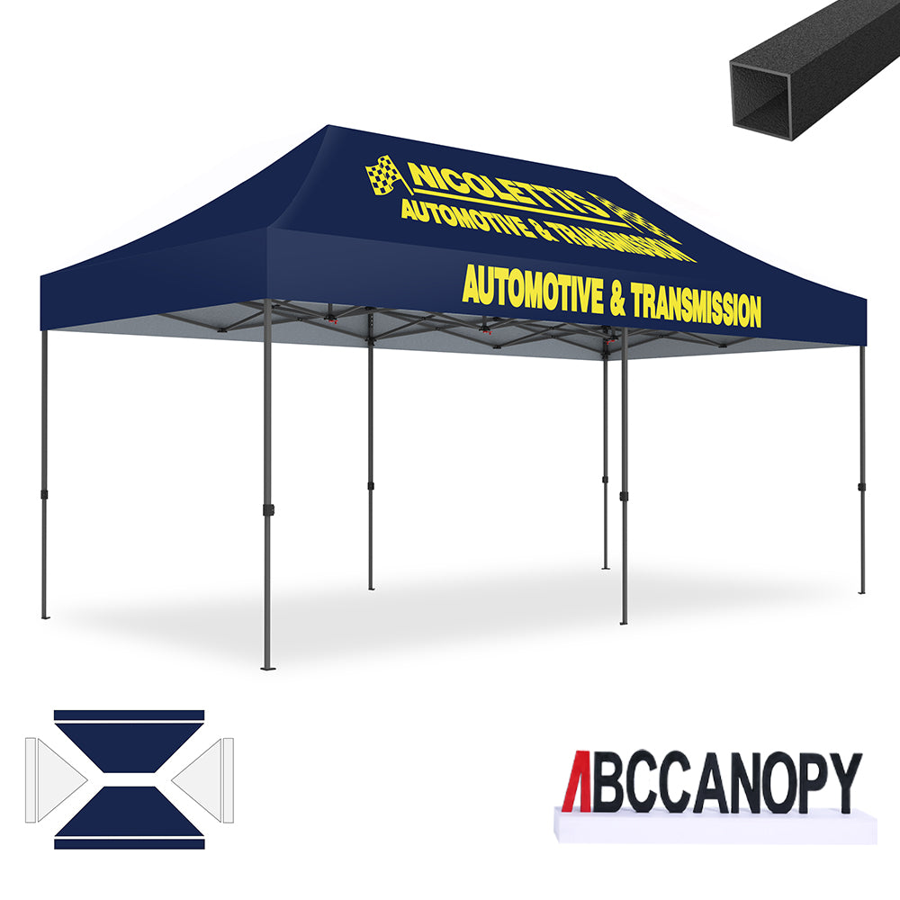 ABCCANOPY S1 Commercial Durable Easy Pop Up 10x10/10x15/10x20 Custom Personalized Canopy Tent