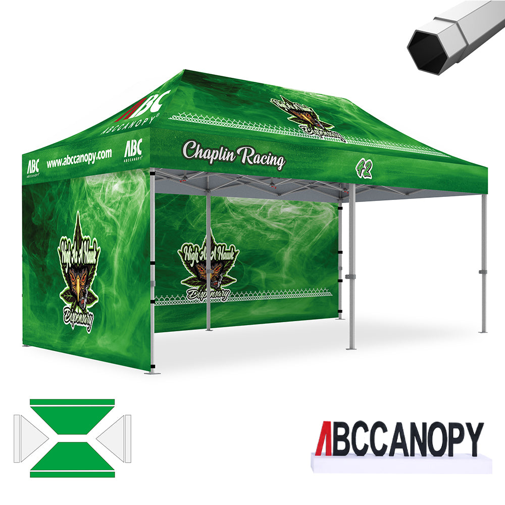 ABCCANOPY S1 S2 Premium 10x10/10x15/10x20 Custom Canopy (Brand Union)