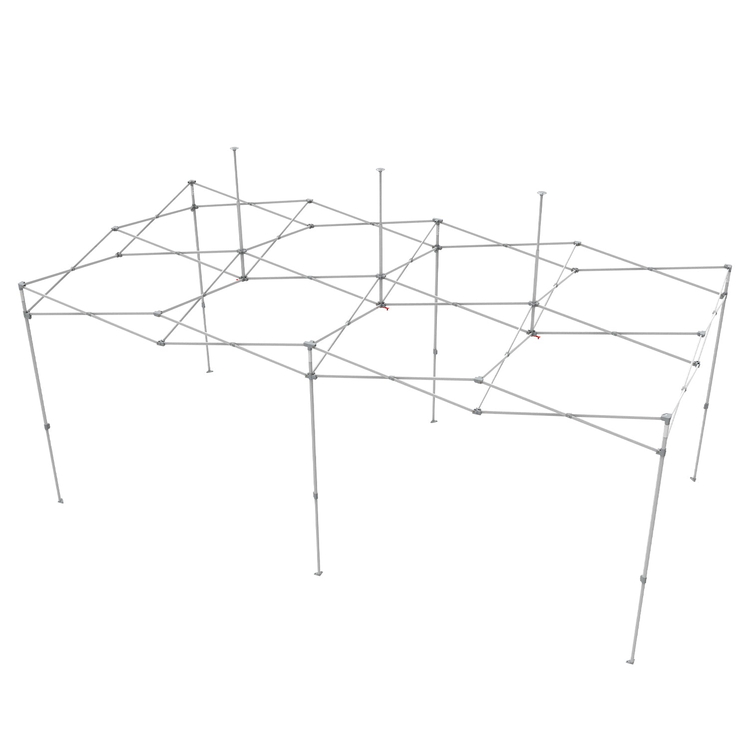 ABCCANOPY S1 Commercial S2 Premium 10x10/10x15/10x20 Steel Replacement Frame Only