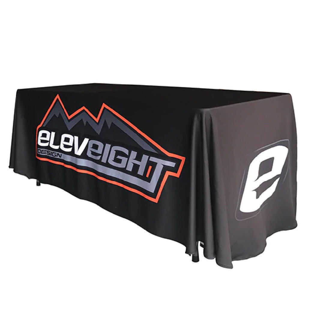 ABCCANOPY Custom 4FT/6FT/8FT Personalized Table Cover with Business Logo Text-UK