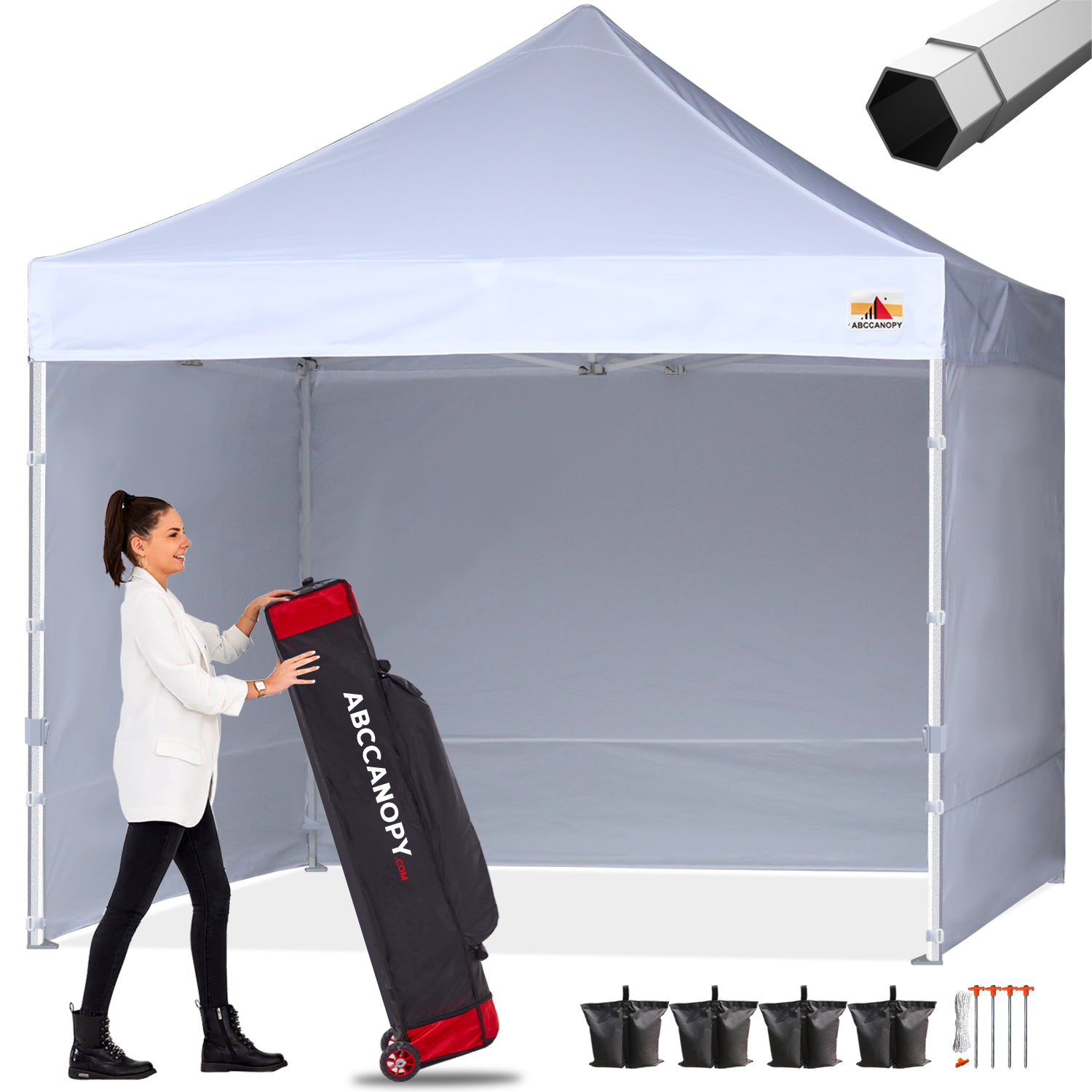 ABCCANOPY S2 Premium Heavy Duty 10x10/10x15/10x20 Pop Up Canopy Tent