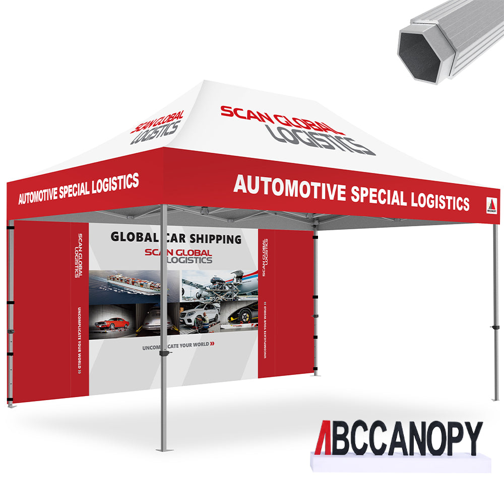 ABCCANOPY S3 Professional Super Duty Aluminum 10x10 Custom Canopy