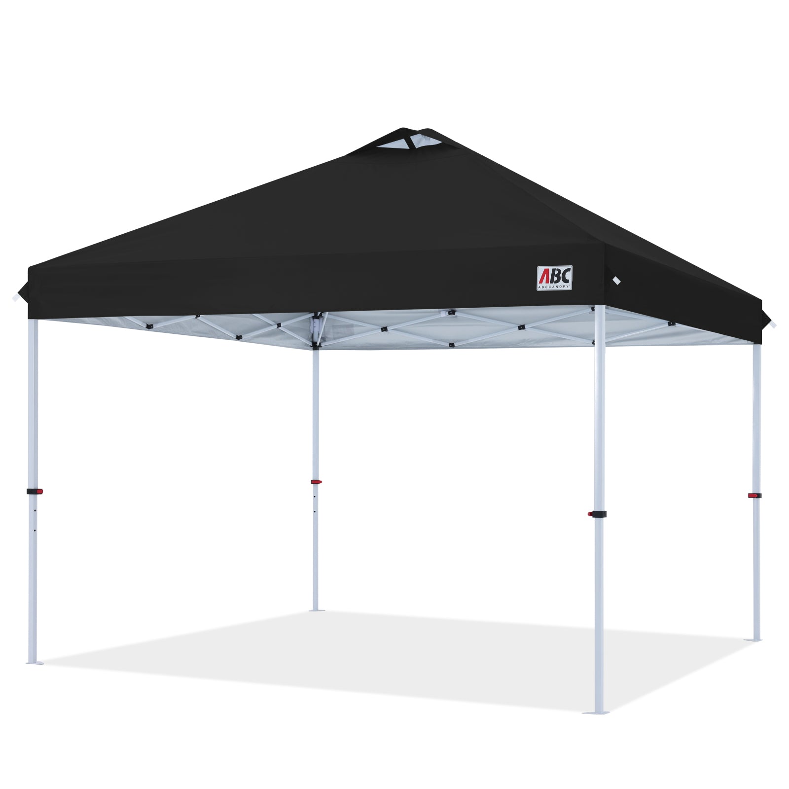 ABCCANOPY Durable Easy Pop up Canopy Tent 10x10 with LED Lights