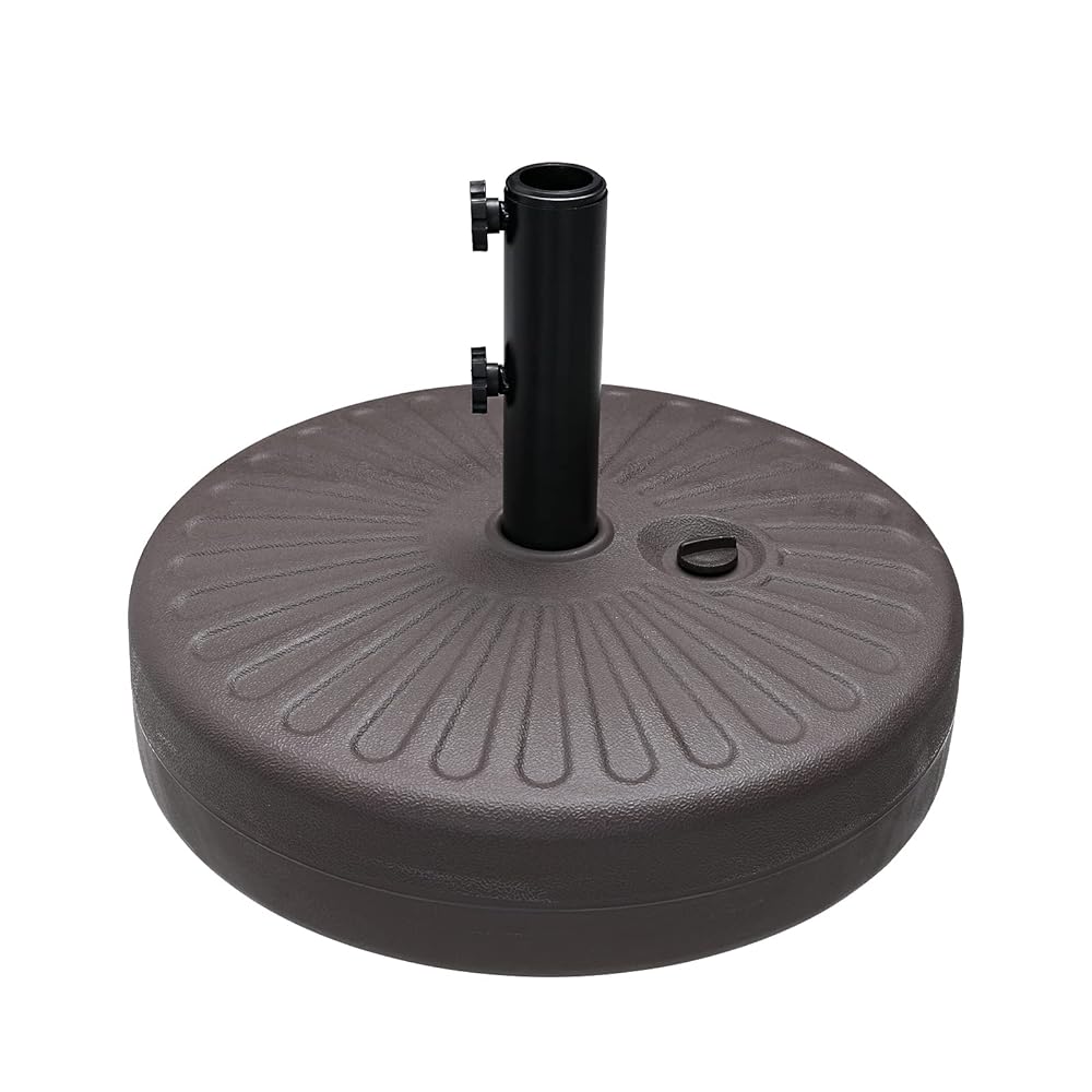 ABCCANOPY 220/242.5/275/352 lbs Patio Umbrella Base Sand/Water Filled, Black