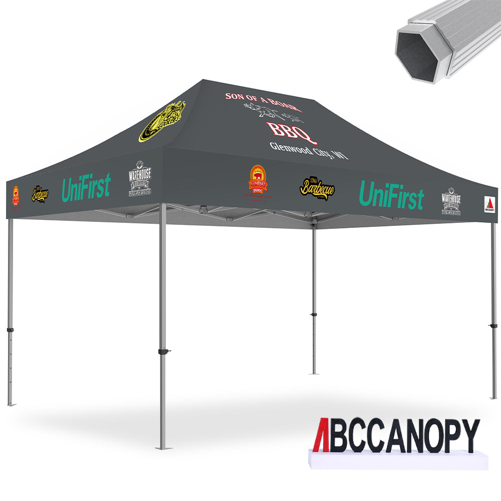 ABCCANOPY S3 Professional Super Duty Aluminum 10x10 Custom Canopy