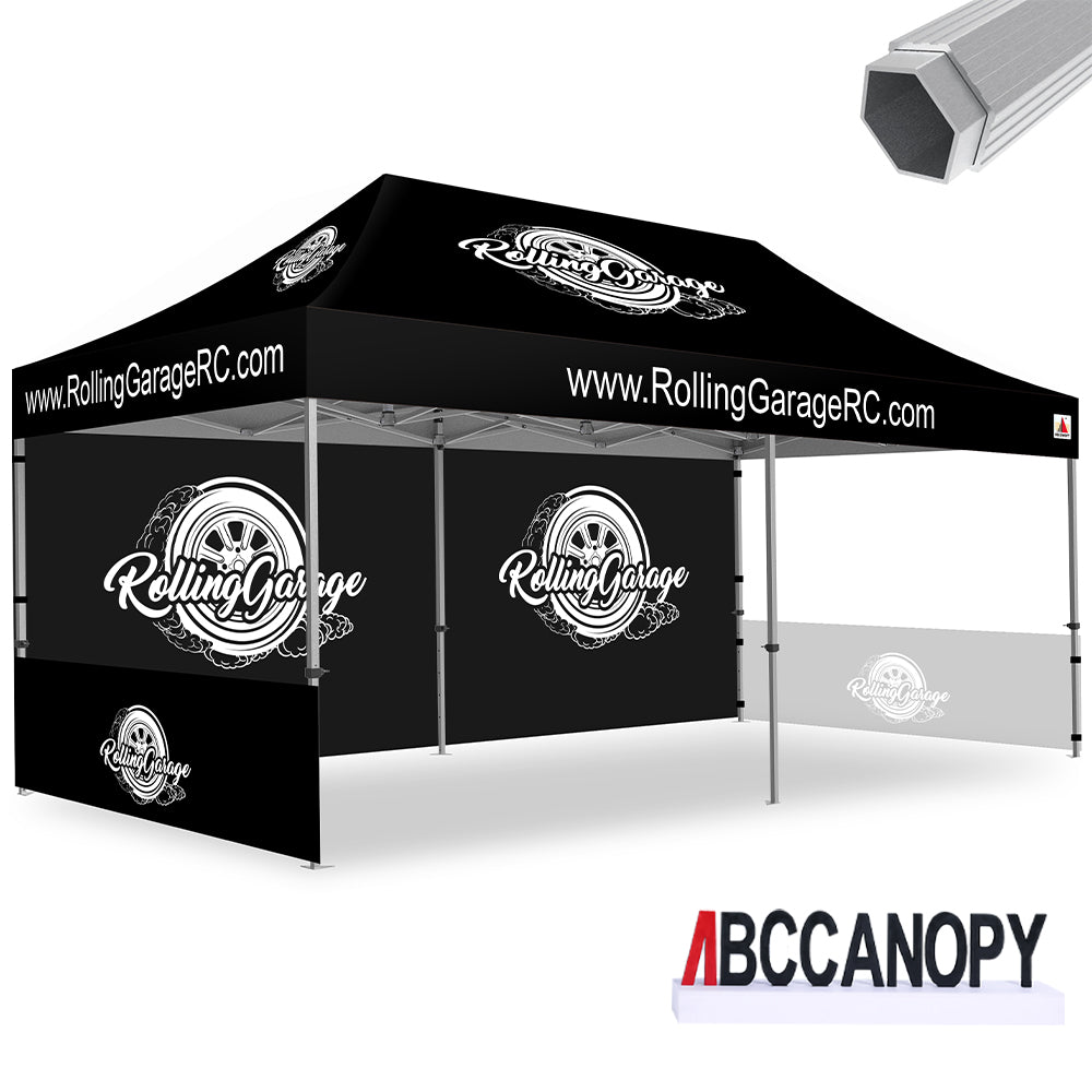 ABCCANOPY S3 Professional Super Duty Aluminum 10x10 Custom Canopy