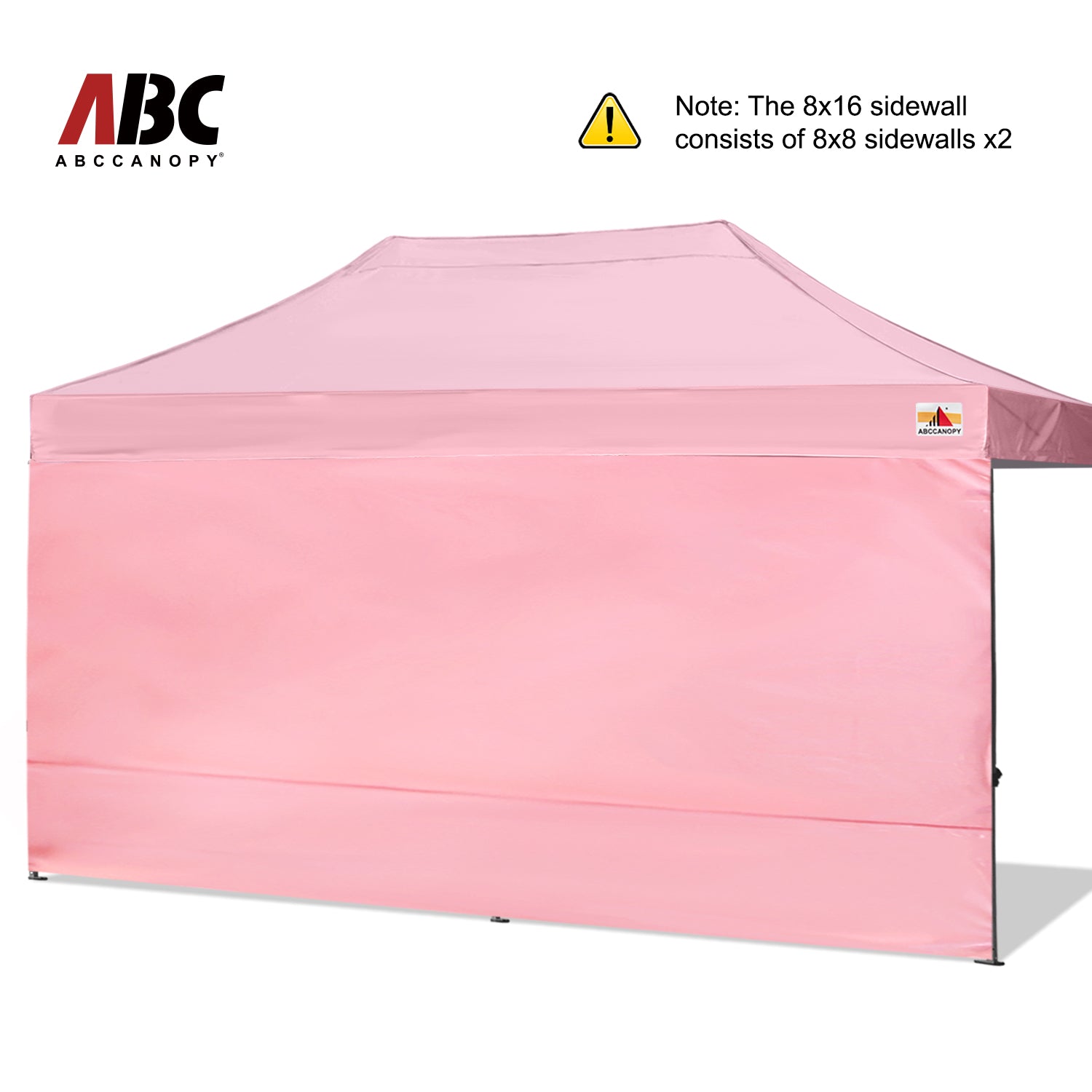 ABCCANOPY Horizontal Velcro Sidewall for 8x8/8x12/8x16 canopy (Overseas)