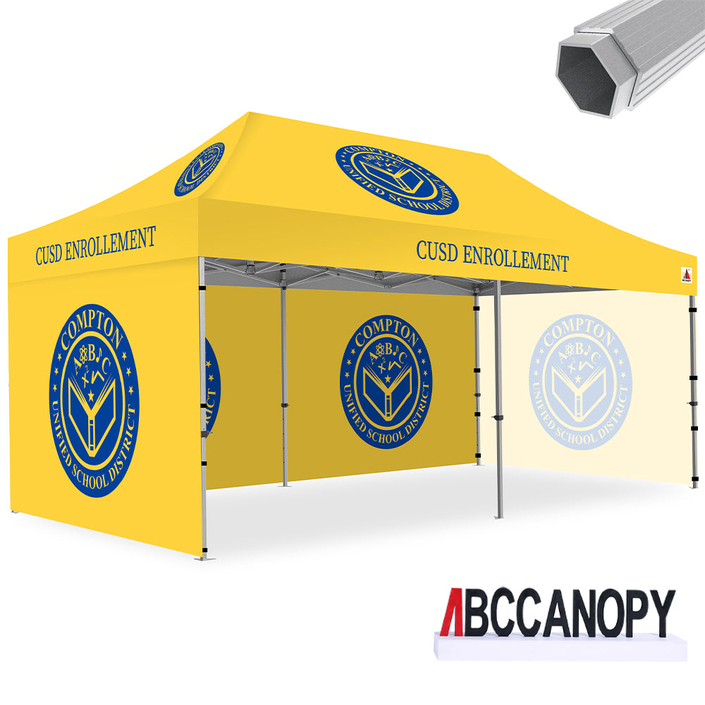 ABCCANOPY S3 Professional Super Duty Aluminum 10x10 Custom Canopy