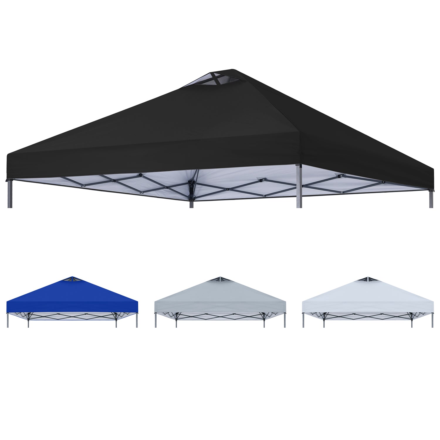 ABCCANOPY 10x10 Replacement Canopy Top Cover with Air Vent