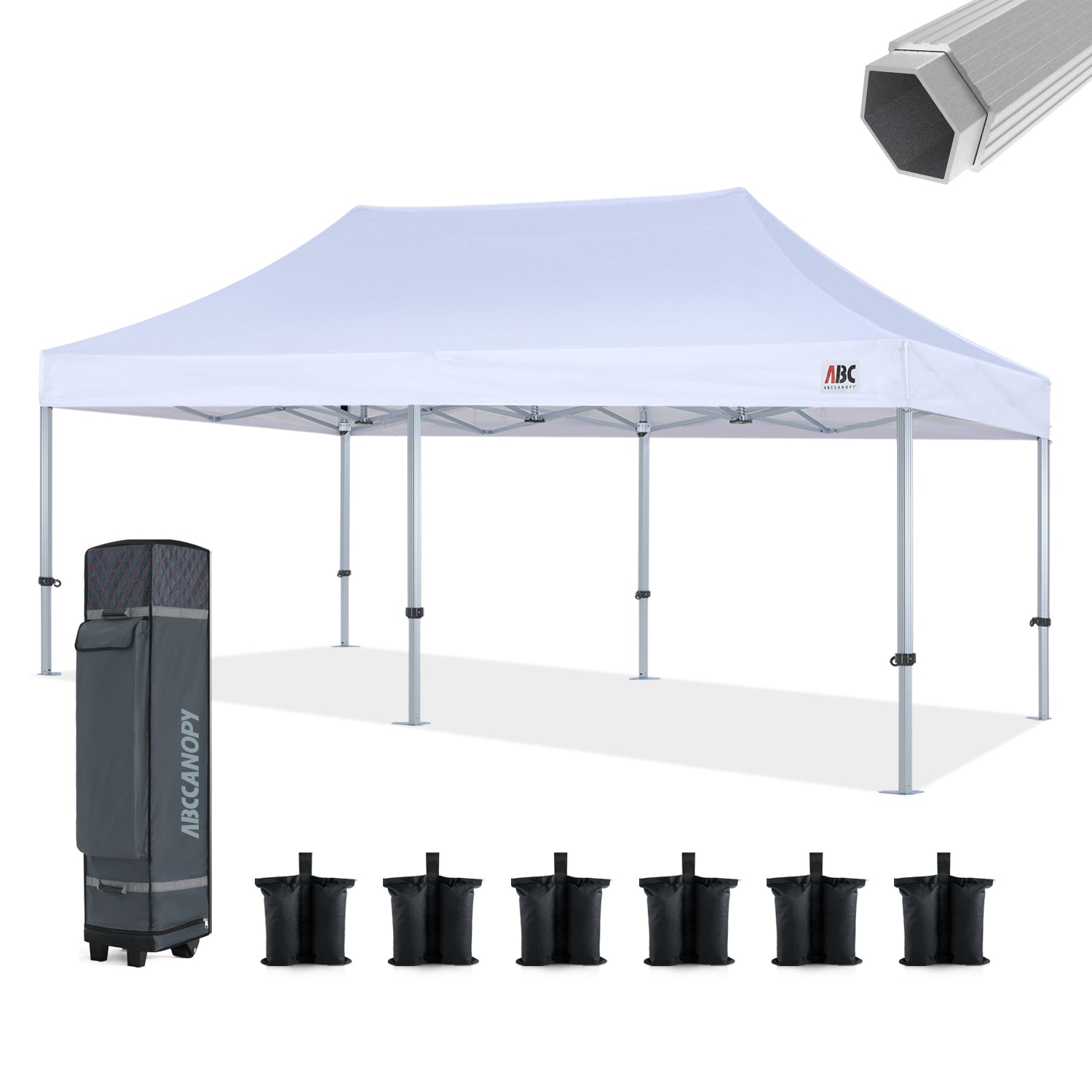 ABCCANOPY S3 Professional Aluminum Canopy Tent 10x10/10x15/10x20