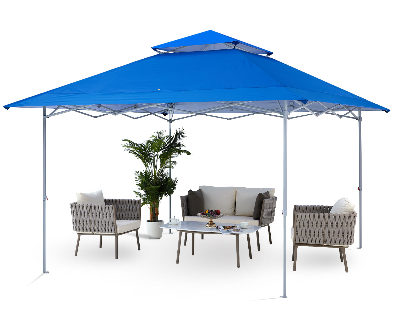 ABCCANOPY Outdoor Easy Set up Portable Canopy Tent 13x13 With Vented T ABCCANOPY