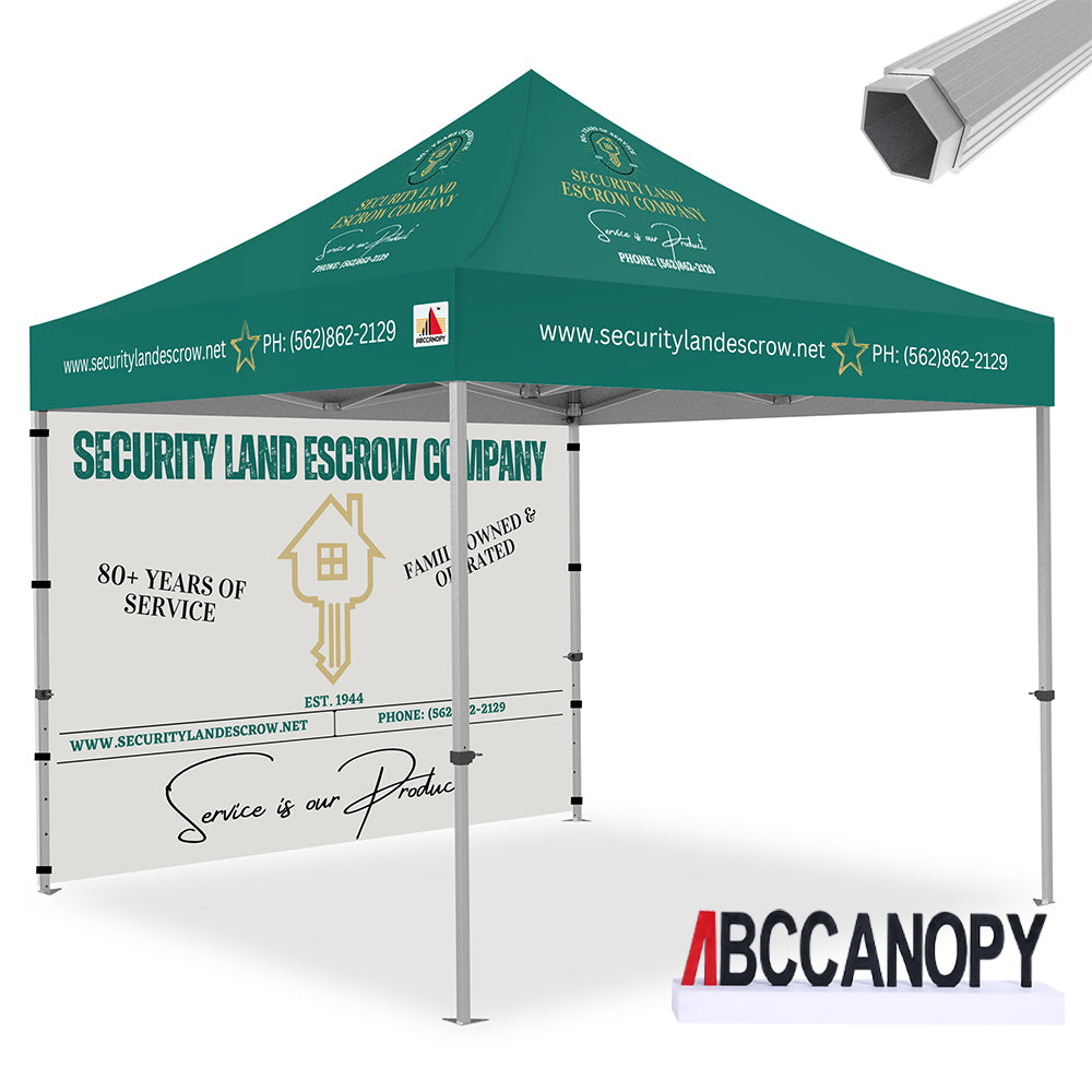 ABCCANOPY S3 Professional Super Duty Aluminum 10x10 Custom Canopy