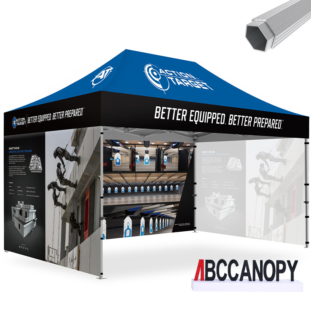 ABCCANOPY S3 Professional Super Duty Aluminum 10x10 Custom Canopy