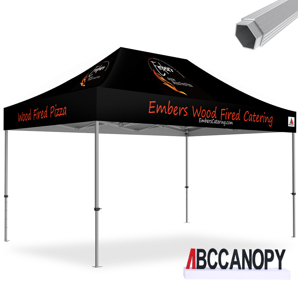 ABCCANOPY S3 Professional Super Duty Aluminum 10x10 Custom Canopy