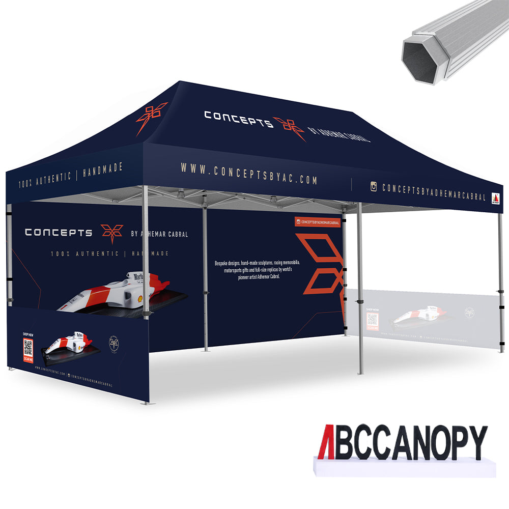 ABCCANOPY S3 Professional Super Duty Aluminum 10x10 Custom Canopy