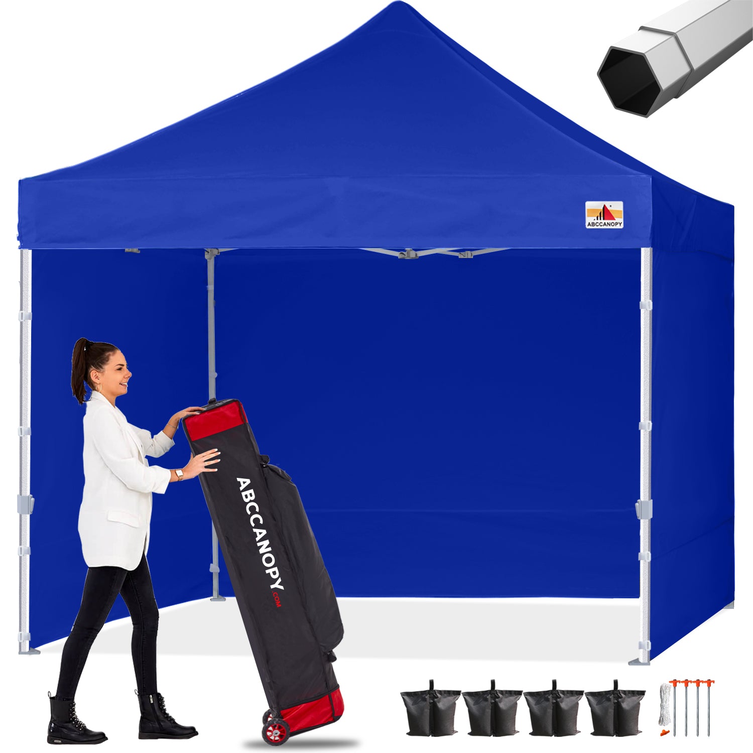 ABCCANOPY Premium Canopy Tent Commercial Instant Shade 10x10 Premium Series White