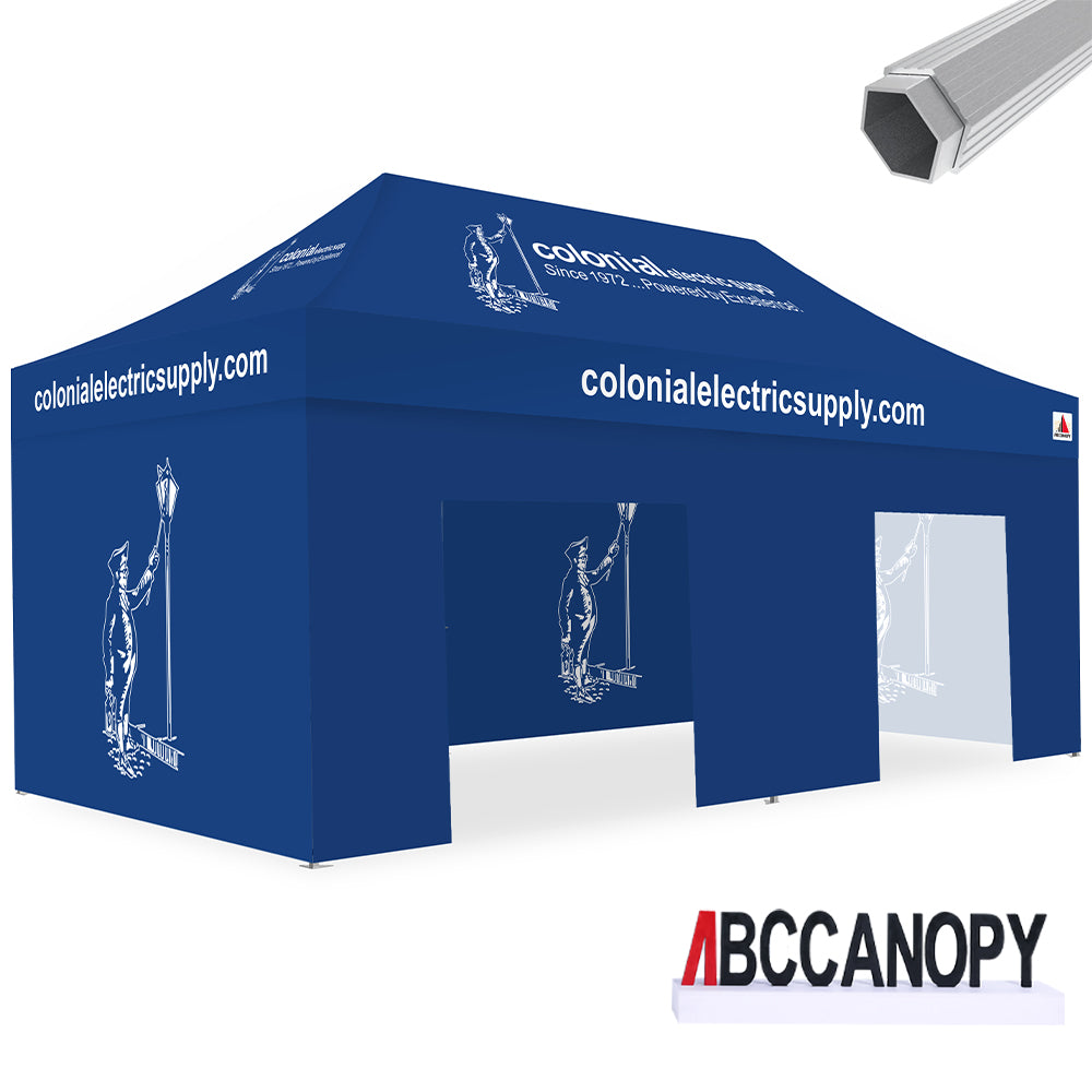 ABCCANOPY S3 Professional Super Duty Aluminum 10x10 Custom Canopy