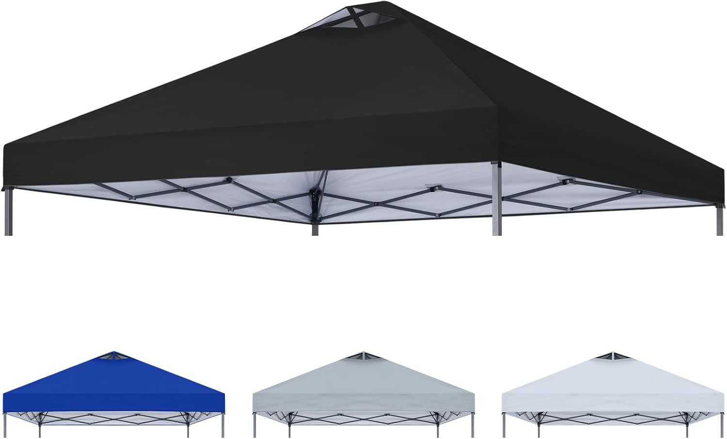 ABCCANOPY 10x10 Replacement Canopy Top Cover with Air Vent