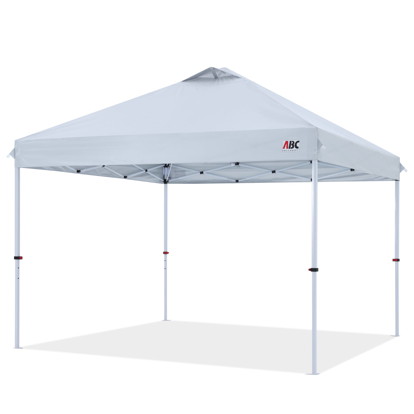 ABCCANOPY Durable Easy Pop up Canopy Tent 10x10 with LED Lights