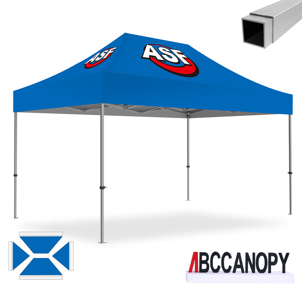 ABCCANOPY Custom Canopy Tent 10x10/10x15/10x20 Aluminum Pop Up Shelter (S3 Professional)