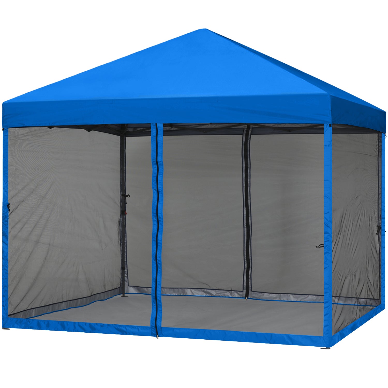 ABCCANOPY 8x8/10x10 Outdoor Easy Pop up Canopy Tent with Netting Wall