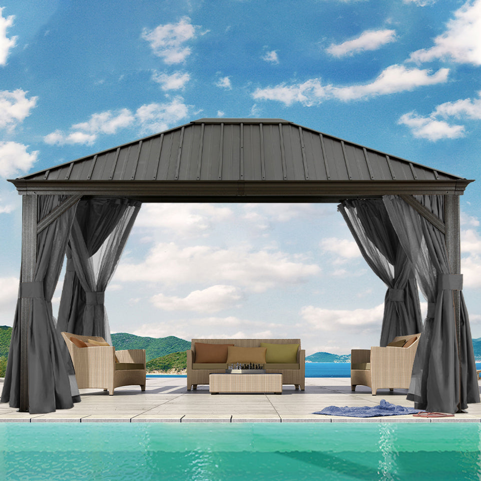 12 x 12 Pop Up Hardtop Gazebo Canopy ABCCANOPY