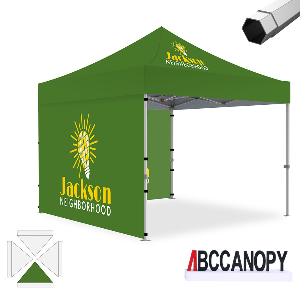 ABCCANOPY S2 Premium Heavy Duty Pop Up 8x8/10x10/10x15/10x20 Custom Canopy Tent