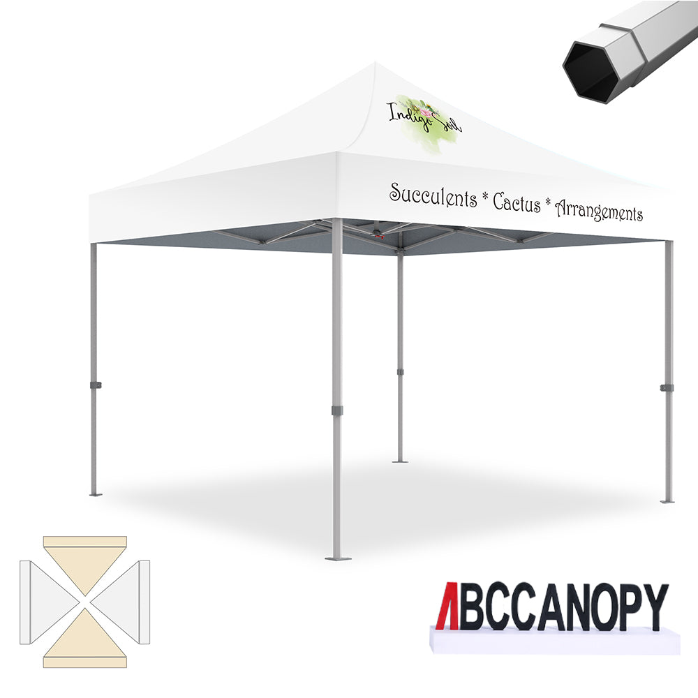 ABCCANOPY S2 Premium Heavy Duty Pop Up 8x8/10x10/10x15/10x20 Custom Canopy Tent