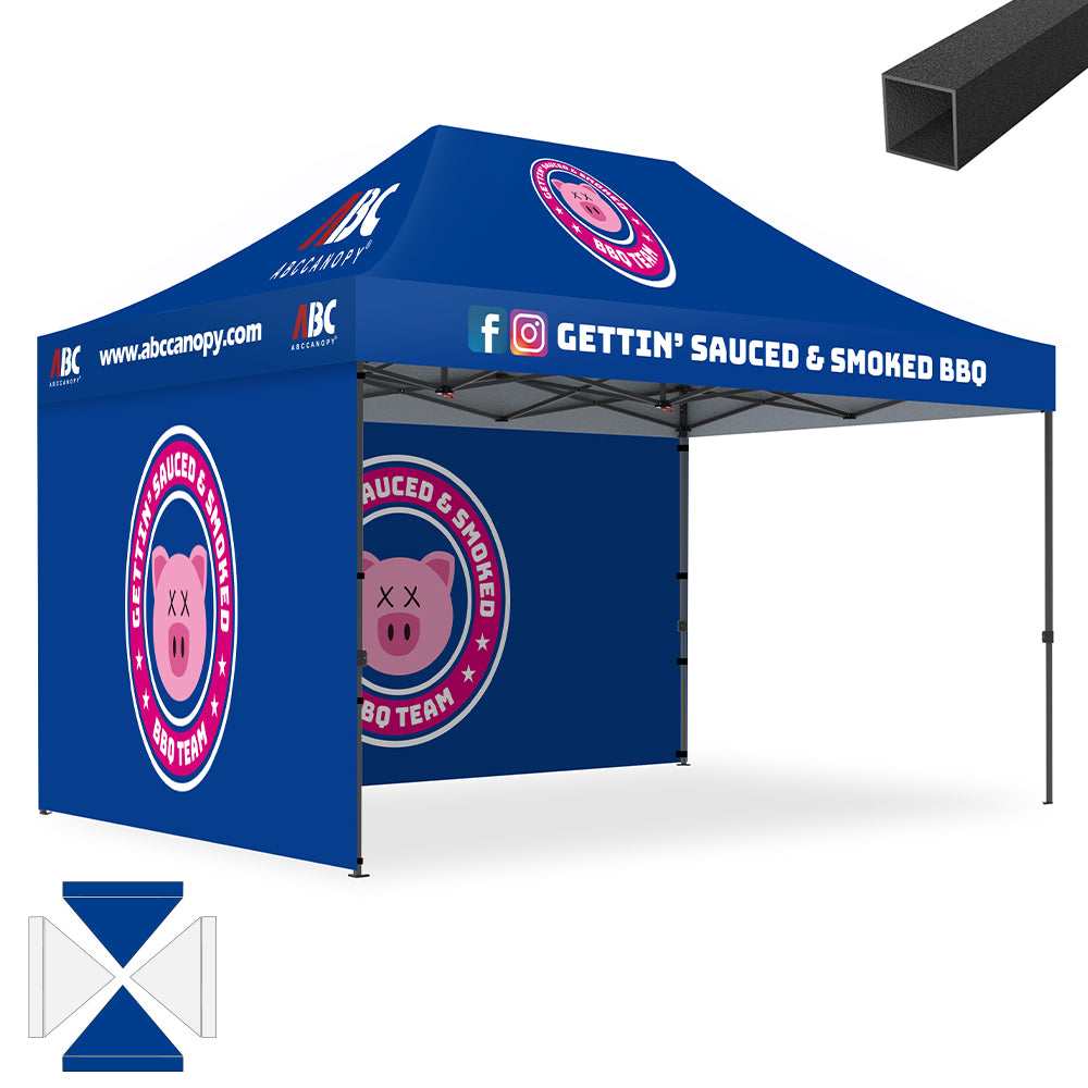 ABCCANOPY S1 S2 Premium 10x10/10x15/10x20 Custom Canopy (Brand Union)