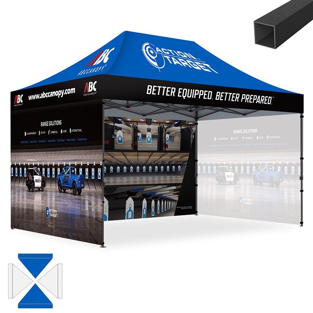 ABCCANOPY Custom Canopy Tent 10x10/10x15/10x20 Brand Union (S1 & S2 Premium)