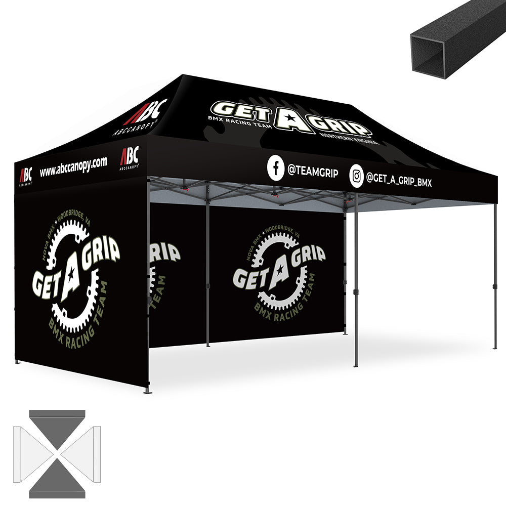 ABCCANOPY S1 S2 Premium 10x10/10x15/10x20 Custom Canopy (Brand Union)