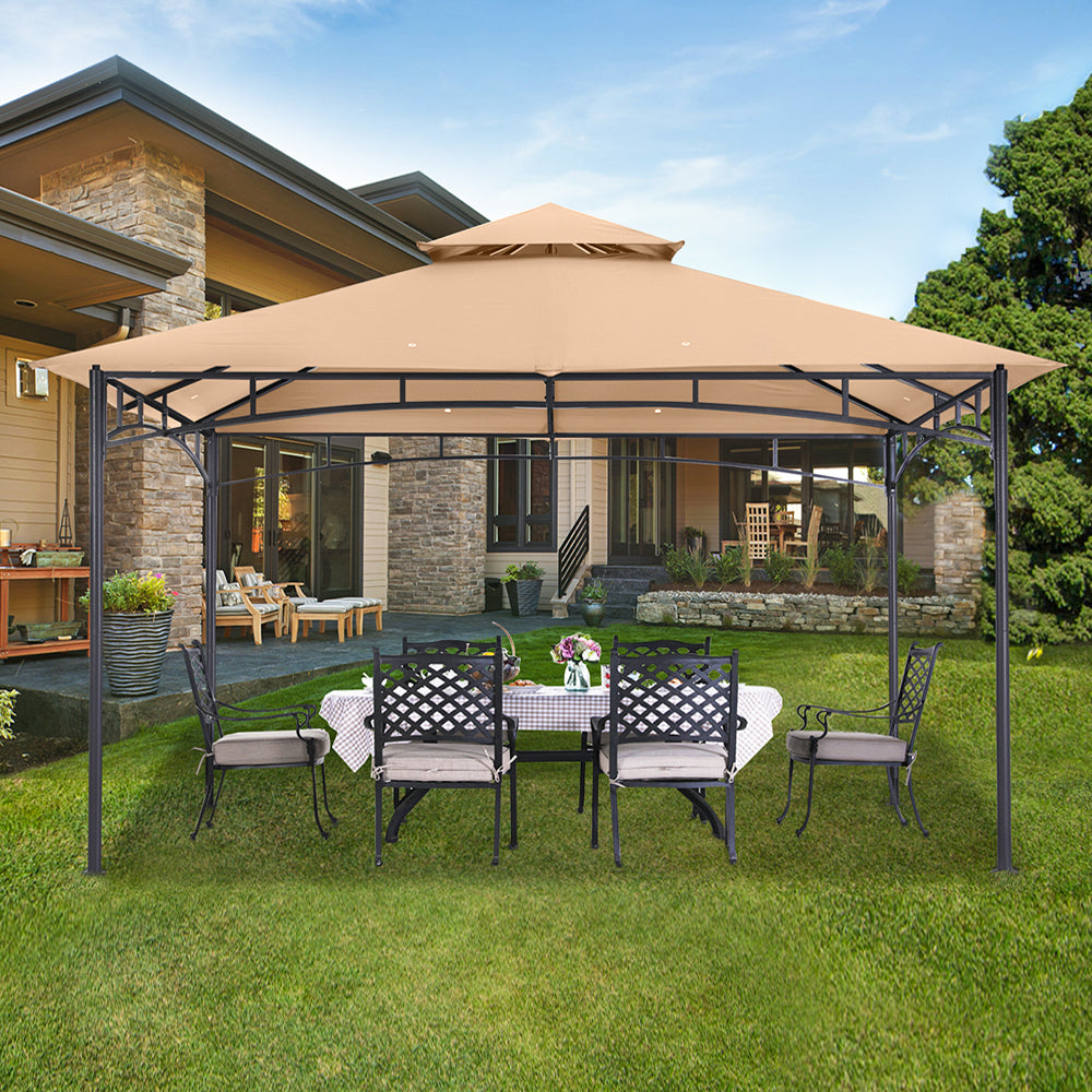 8x8 Pop Up Gazebo Canopy Soft Hardtop ABCCANOPY